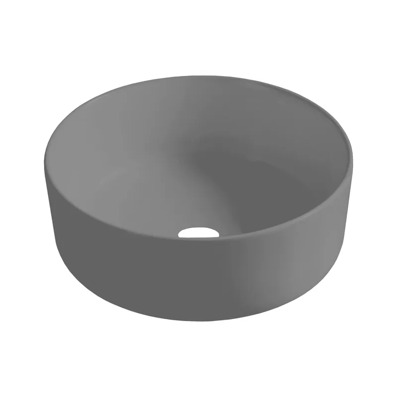 Best-design "luzz" opbouw-waskom diameter =40cm x h=12cm mat-grijs Betrouwbaar