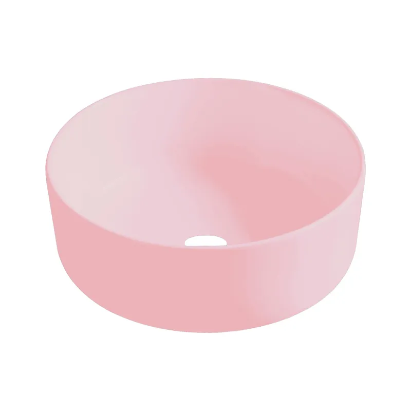 Merkproduct Best-design "luzz" opbouw-waskom diameter =40cm x h=12cm mat-lichtroze