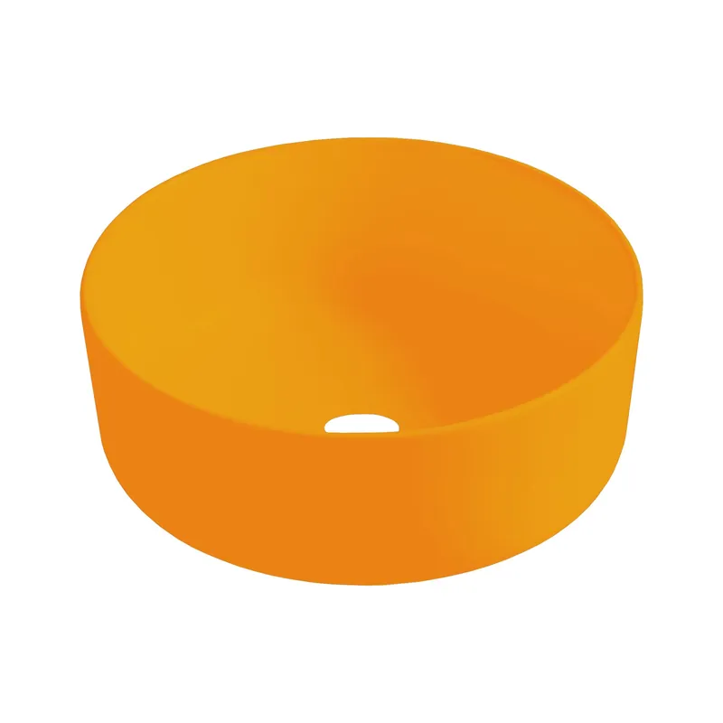Voordeelprijs Best-design "luzz" opbouw-waskom diameter =40cm x h=12cm mat-oranje