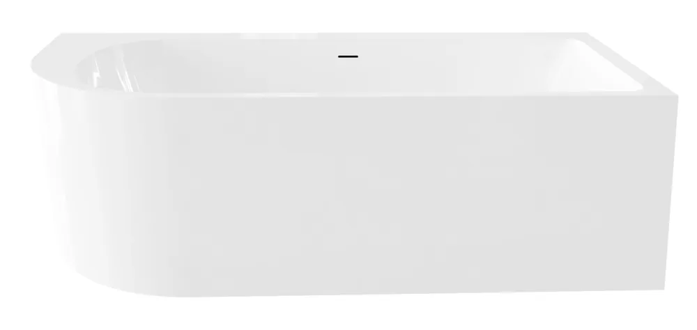 Best-design "munster-rechts" half vrijstaand hoekbad 180x80x60cm Rechtstreeks Van De Fabrikant