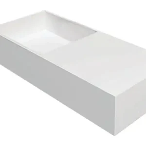 Fabrieksprijs Best-design "n75" wastafel "just-solid" 75x33x15cm