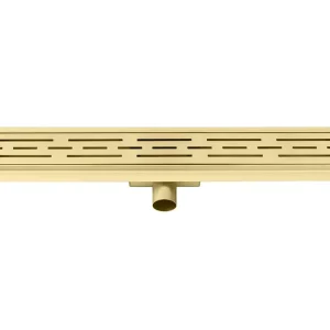 Speciale Aanbieding Best-design "nancy" douchegoot met flens 90 cm mat-goud