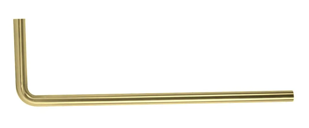 Voordeelprijs Best-design "nancy" vloerbuis 800x200x32 mm mat-goud