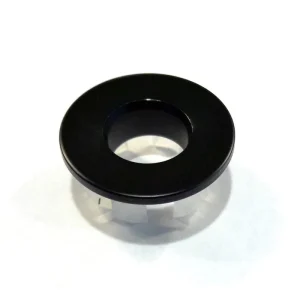 Best-design "nero" messing-mat-zwart inzet/overloop ring (open) tbv.wastafel/kom Alleen Vandaag