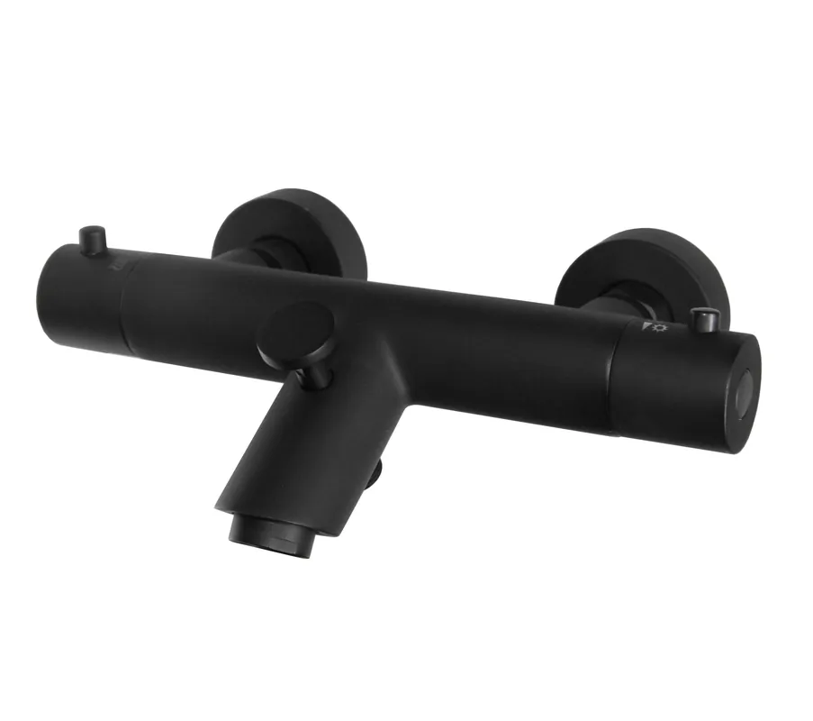 Best-design "nero-colari" opbouw badthermostaat mat-zwart Laatste Kans