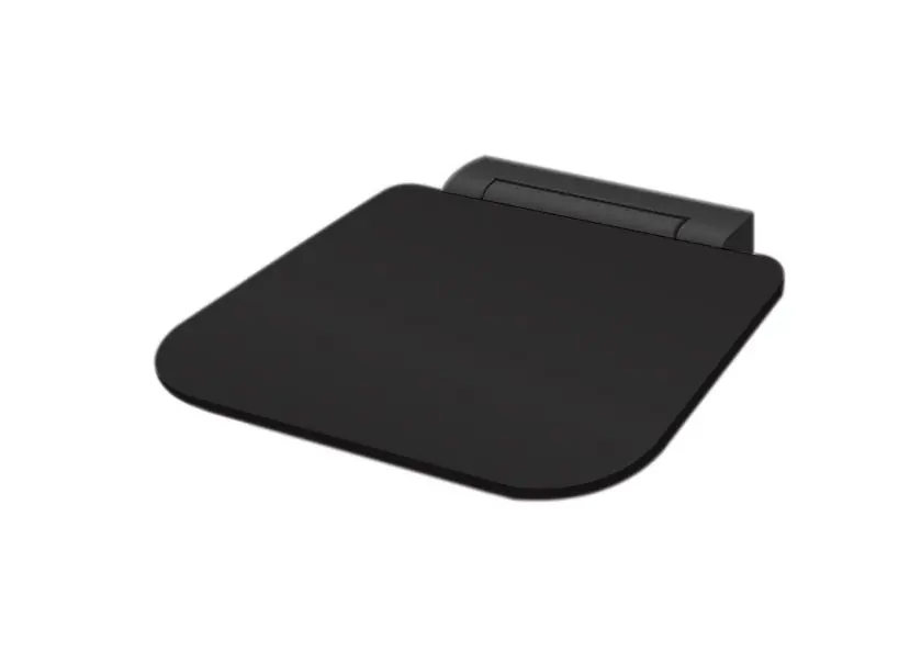 Op = Op Best-design "nero-ruby-black" wandmodel opklapbare douchezitting zwart
