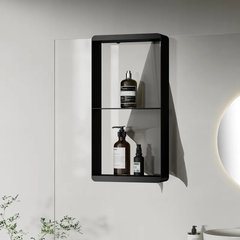 Goedkoop Best-design "nero-soap" doucherek hangend 500x250x90mm mat-zwart