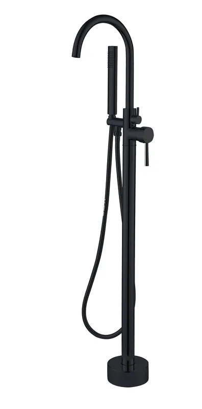 Koop Online Best-design "nero-sonnau" vrijstaande badkraan h=119 cm mat-zwart