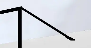 Populair Best-design "noire" muur stabilisatie stang 1200 mm
