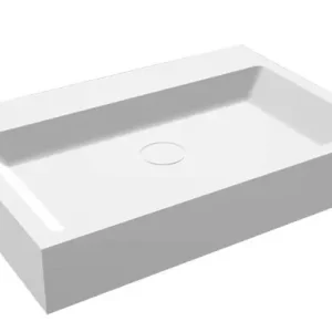 Best-design "opera-60" wastafel "just-solid" 60x42x10cm Hoge Kwaliteit