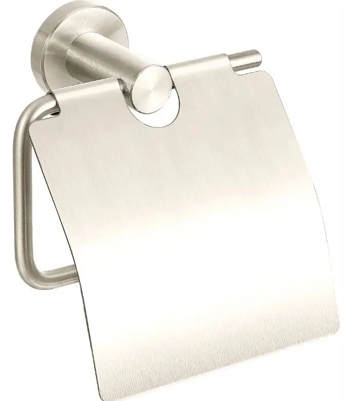 Laatste Versie Best-design "ore" toiletrolhouder met klep rvs-304