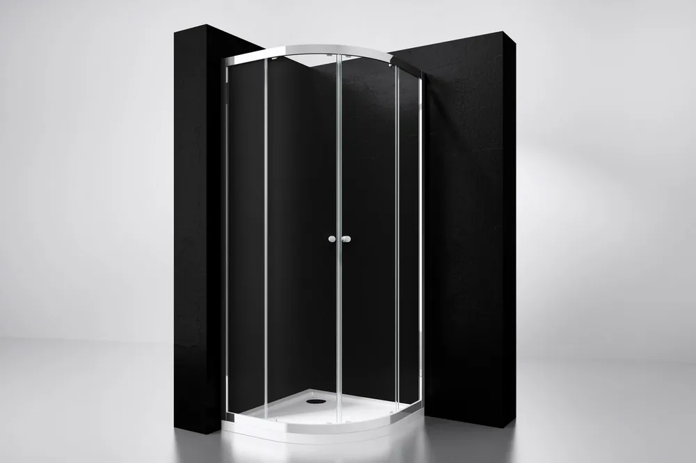 Best-design "project" 1/4 ronde douchecabine 90x90x190cm glas 5mm Rechtstreeks Van De Fabrikant