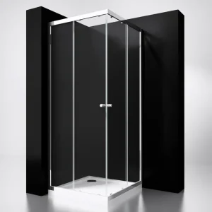 Best-design "project" douche hoekinstap 90x90x190cm glas 5mm Hete Deal