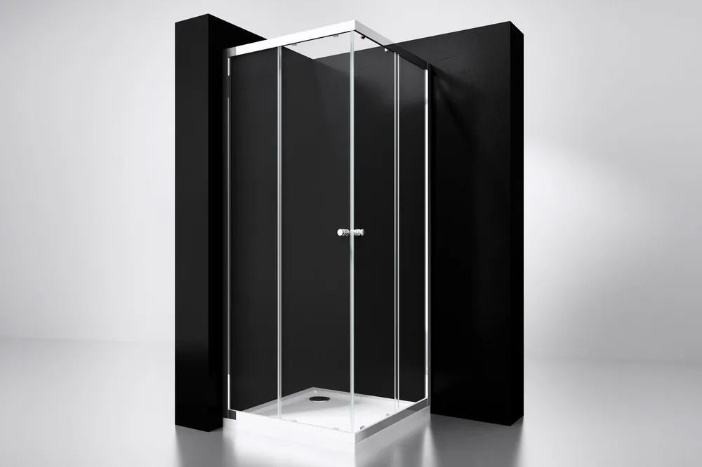 Best-design "project" douche hoekinstap 90x90x190cm glas 5mm Hete Deal