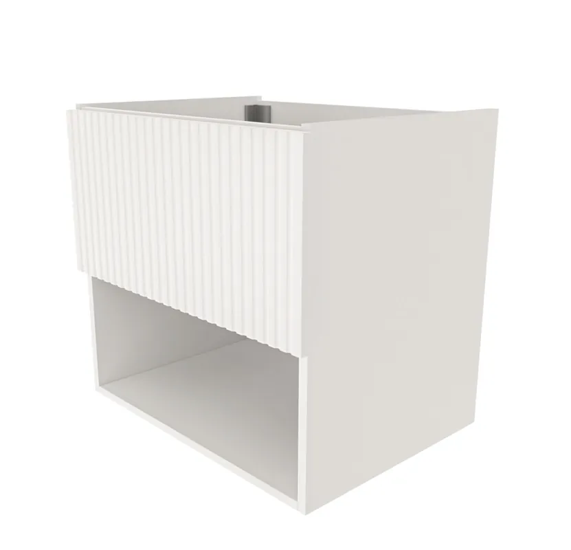 Direct Beschikbaar Best-design "rigatti-60-white-greeploos" meubel onderkast 60 cm