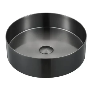 Best-design "saint" opbouw waskom gunmetal diam: 400 mm x 120 mm Premium
