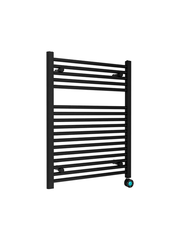 Hete Deal Best-design "senden-black" elektrische radiator zwart 380 w 800x600mm