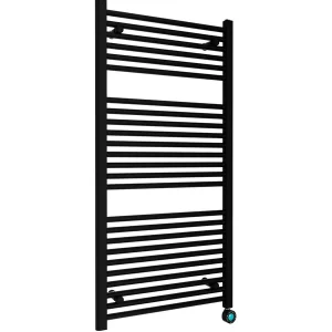 Actieprijs Best-design "senden-black" elektrische radiator zwart 640 w 1200x600mm