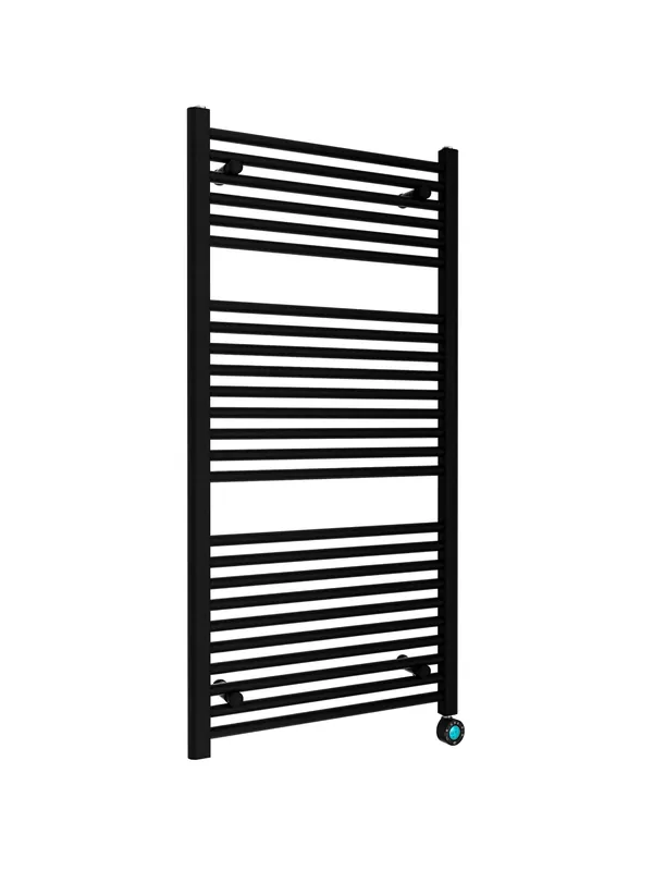 Actieprijs Best-design "senden-black" elektrische radiator zwart 640 w 1200x600mm