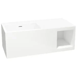 Hete Deal Best-design "serena" wastafel "just-solid" 95x45x35cm