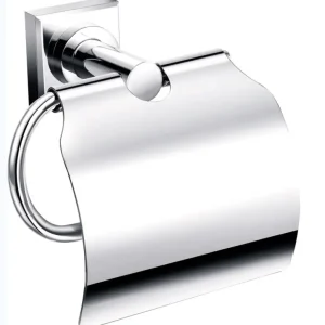 Best-design "viera" toiletrolhouder met klep Finale Uitverkoop