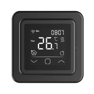Goedkoop Best-design "w-touch-black" digitale inbouw klokthermostaat incl. wifi