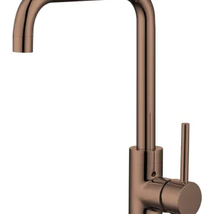 Hoge Kwaliteit Best-design dijon "baye" keukenmengkraan h=32 cm sunny bronze