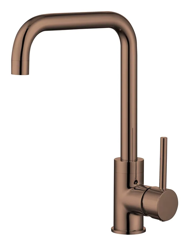 Hoge Kwaliteit Best-design dijon "baye" keukenmengkraan h=32 cm sunny bronze