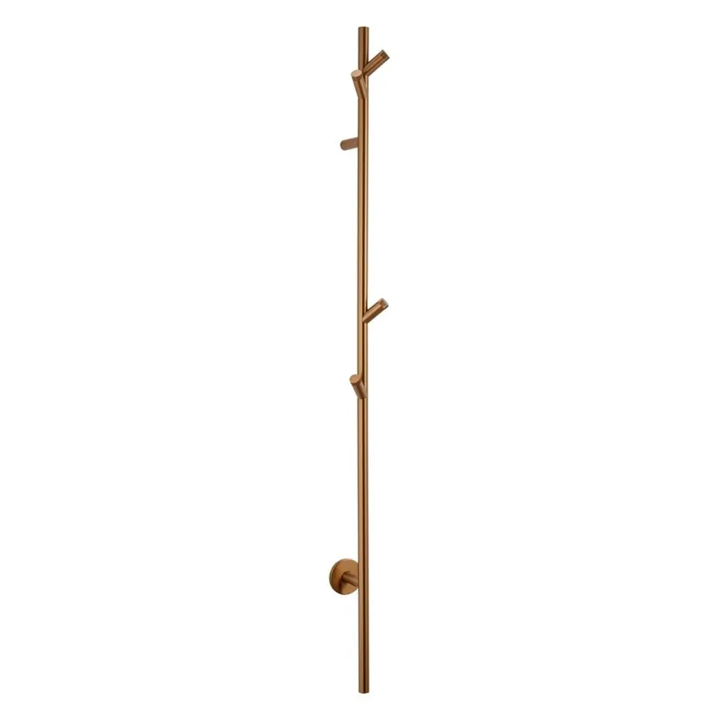 Laatste Versie Best-design high-end liora "bavel" elektrische staaf handdoek radiator 1500 mm 38w desert brown