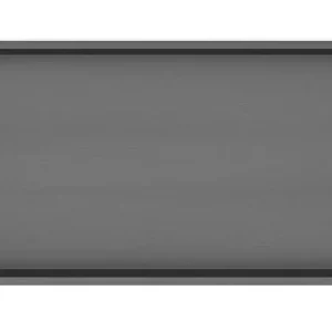 Best-design moya "lotus" inbouwnis 61x30.5x7 cm gunmetal Must-Have