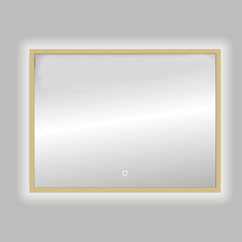 Merkproduct Best-design nancy "isola" led spiegel b=120cm x h=80cm mat-goud