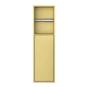 Lage Prijs Best-design nancy "zione" inbouw-closetrolhouder incl. deur 60x17x12 cm mat-goud