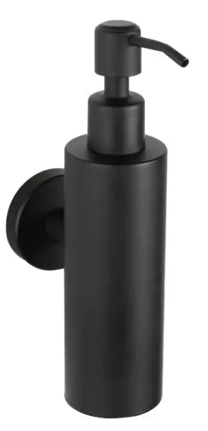 Best-design nero "fiora" wand zeepdispencer 200 ml mat-zwart Lage Prijs