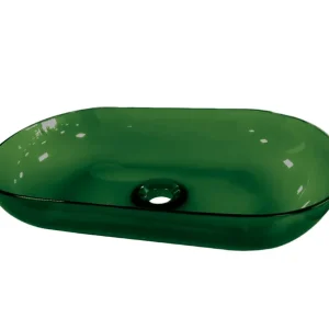 Best-design opbouw-waskom color "transpa-emerald" 54 x 34 x 12 cm Nu Kopen