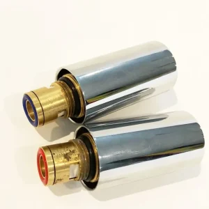 Best-design paar binnenwerk + knop koud & warm tbv. strong Fabrieksprijs