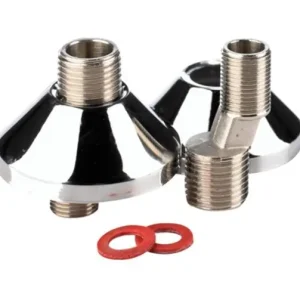 Snelle Levering Best-design paar s-koppeling 1/2'' x 3/4'' + rozetten