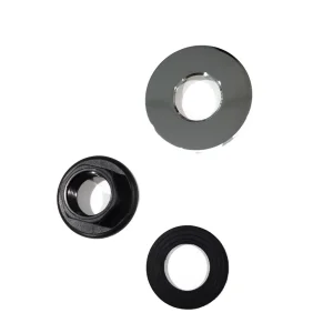 Tijdelijk Beschikbaar Best-design rozet + wartel 1/2" tbv. fonteinkraan chroom