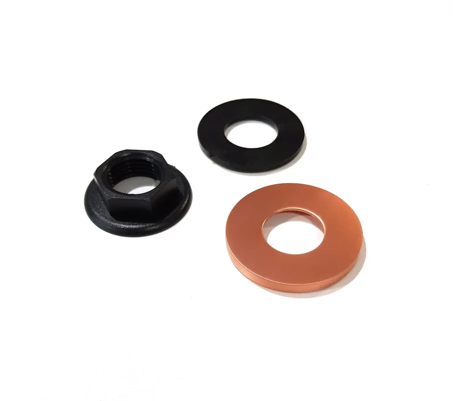 Finale Uitverkoop Best-design rozet + wartel 1/2" tbv. fonteinkraan ros?-mat-goud