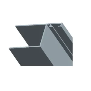 Best-design sluitprofiel zijkant muur voor "erico" deur 3856380-3856390-3856400 Snelle Levering