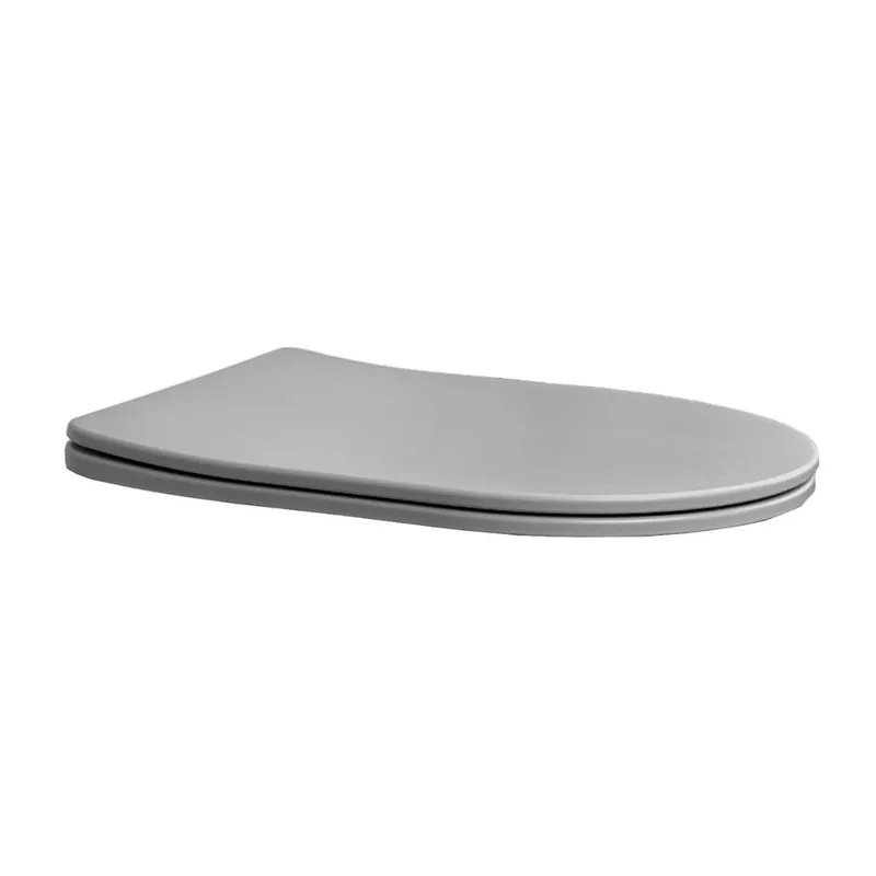 Best-design toiletzitting soft-closing "morrano-49" mat-grijs ter vervanging Koop Vandaag