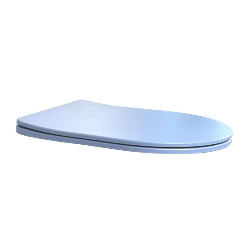 Populair Best-design toiletzitting soft-closing "morrano-49" mat-lichtblauw ter vervanging