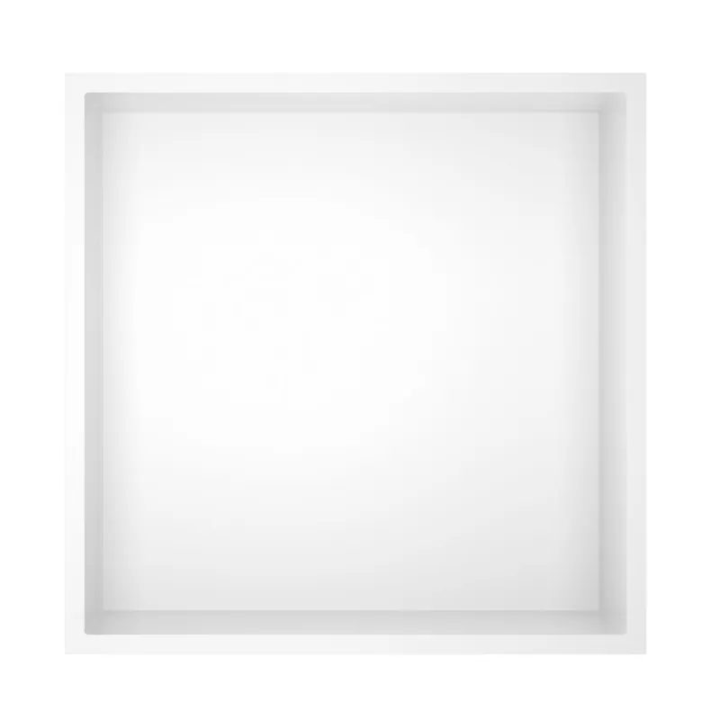 Gereduceerde Prijs Best-design white "kaya" inbouwnis 30,5x30,5x7 cm mat-wit