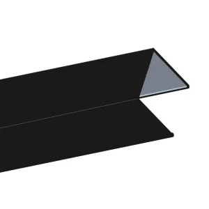 Best-design zwart aluminium vloer profiel voor "noire" inloopdouche Beperkte Voorraad