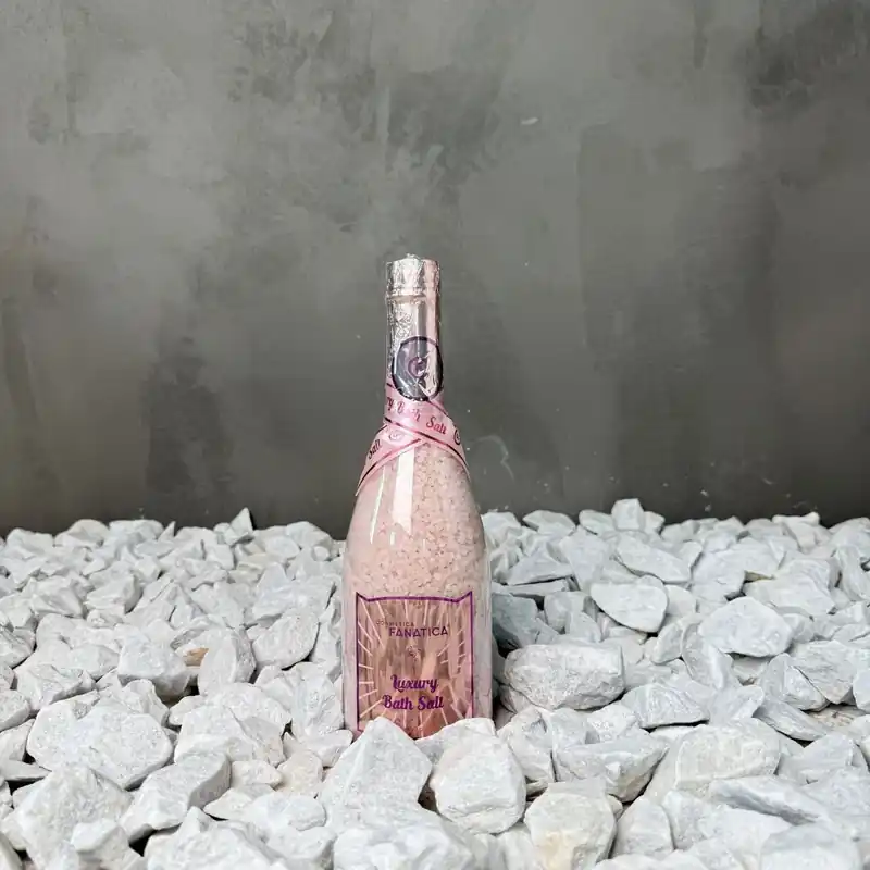 Doos a 12 stuks kunststof fles bath salt Dagaanbieding