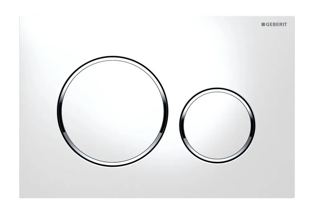 Geberit bedieningsplaat sigma-20 type: 115.882.kj.1 glans-wit / chroom Laatste Kans