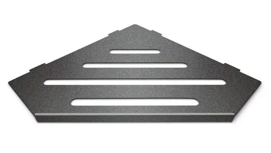 Premium Hoekplanchet RVS Diamant - KBSDS.435 Dark Granite