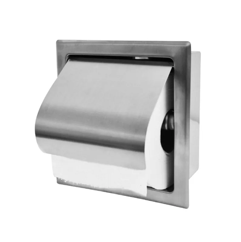InWall inbouw toiletrolhouder RVS Hoge Kwaliteit