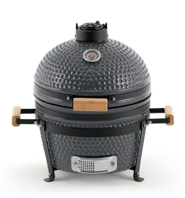 Laatste Kans Landmann Kamado bbq 16 inch tafelmodel grijs