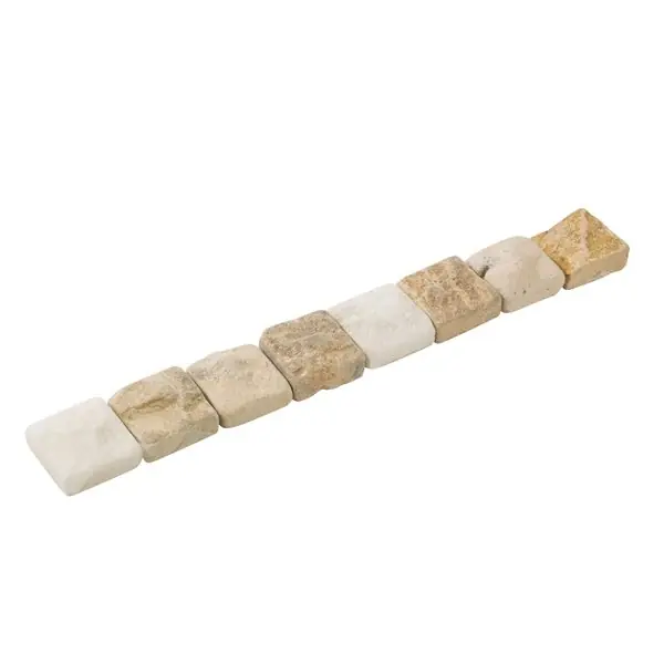 Listello scacchi travertin 3x24 cm Aanbieding