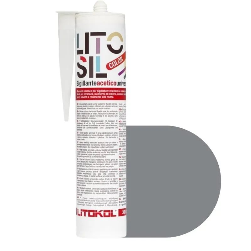 Litosil siliconenkit 300ml Black 0 Betrouwbaar